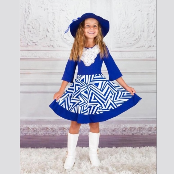 Mia Belle Cowgirl Dress - Picture 1 of 16